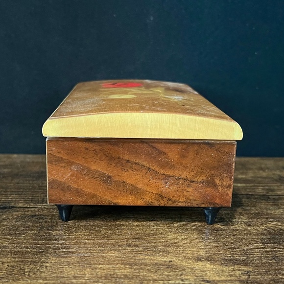 Wooden Music Jewelry Box - Picture 6 of 11